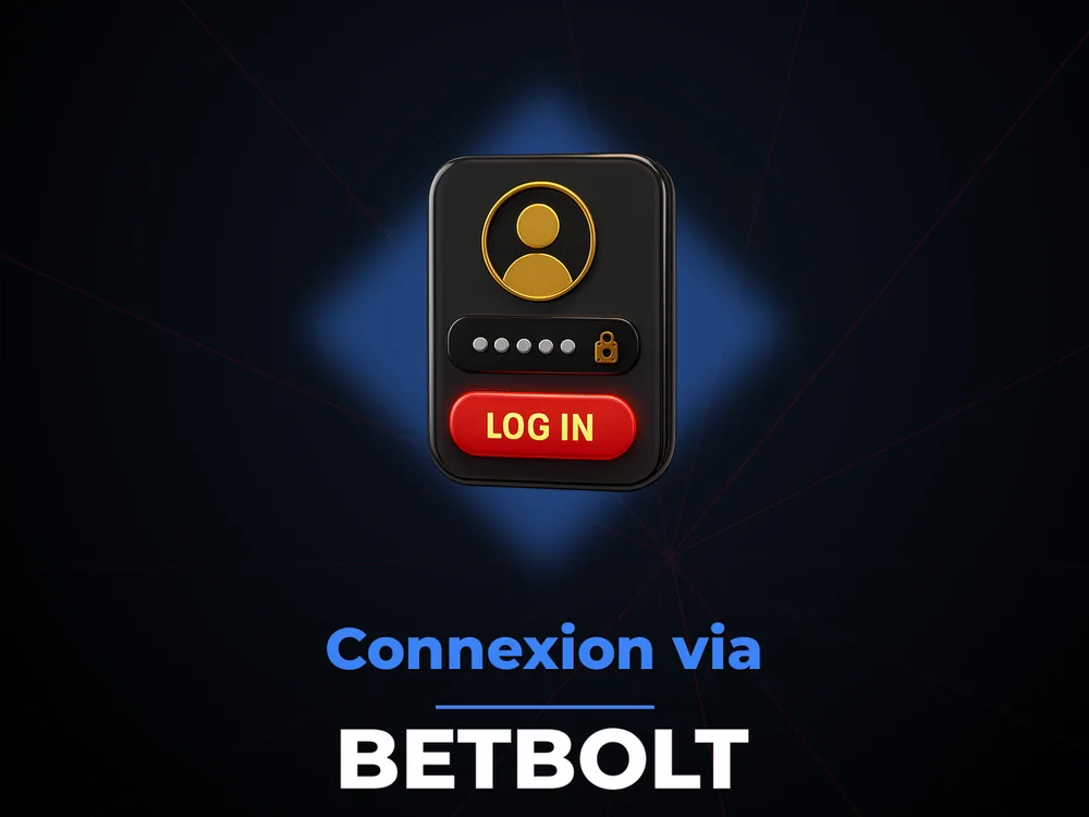 Betbolt - Connexion via